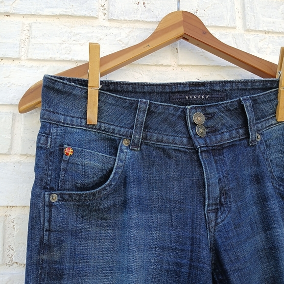 Hudson Petite Signature 5 Pocket Bootcut Jeans - Picture 3 of 11